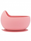 BOWL EM SILICONE COM VENTOSA ROSA BUBA 15634