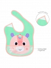 BABADOR COM BOLSO BUBAZOO UNICORNIO BUBA 17076