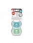 KIT COM 2 CHUPETAS NUK SENSITIVE SOFT 100% SILICONE BOY S2 PA7330-2B