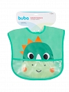 BABADOR COM BOLSO BUBAZOO DINO BUBA 17075